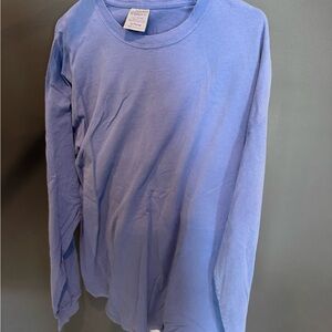 Comfort Colors Long Sleeve Tee - Periwinkle